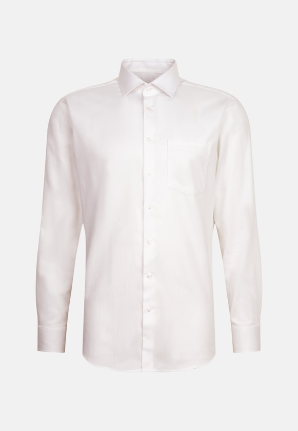 Regular Chemise Performance Structure in Blanc |  Seidensticker Onlineshop