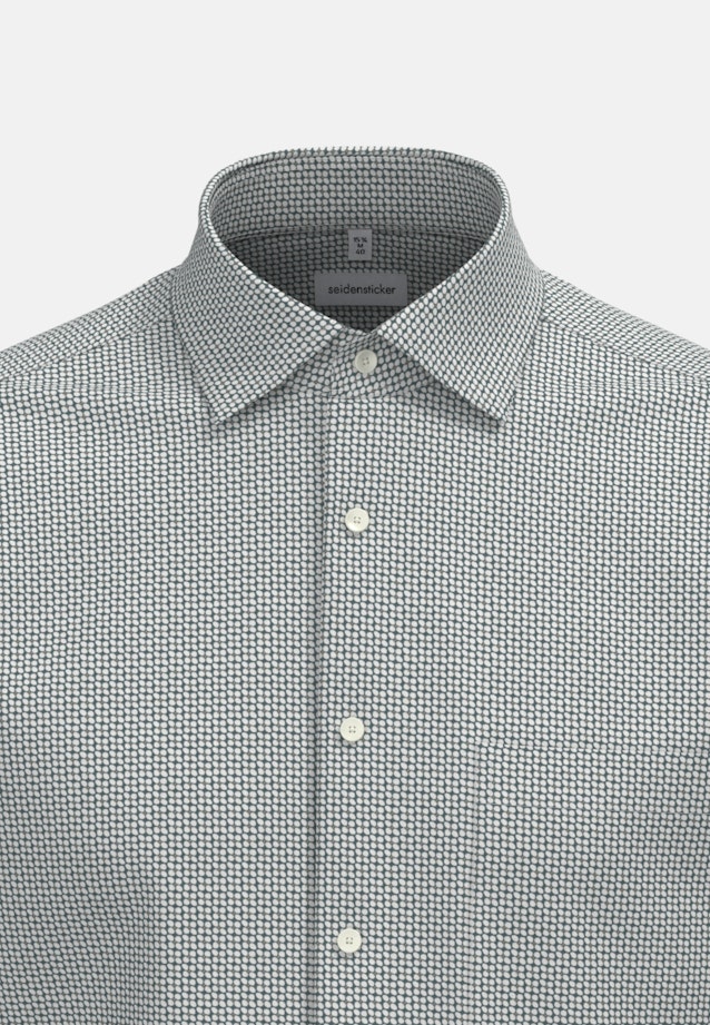 Regular Performance-Hemd Druck in Grün |  Seidensticker Onlineshop