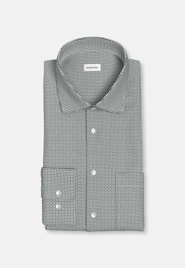Regular Performance-Hemd Druck in Grün |  Seidensticker Onlineshop