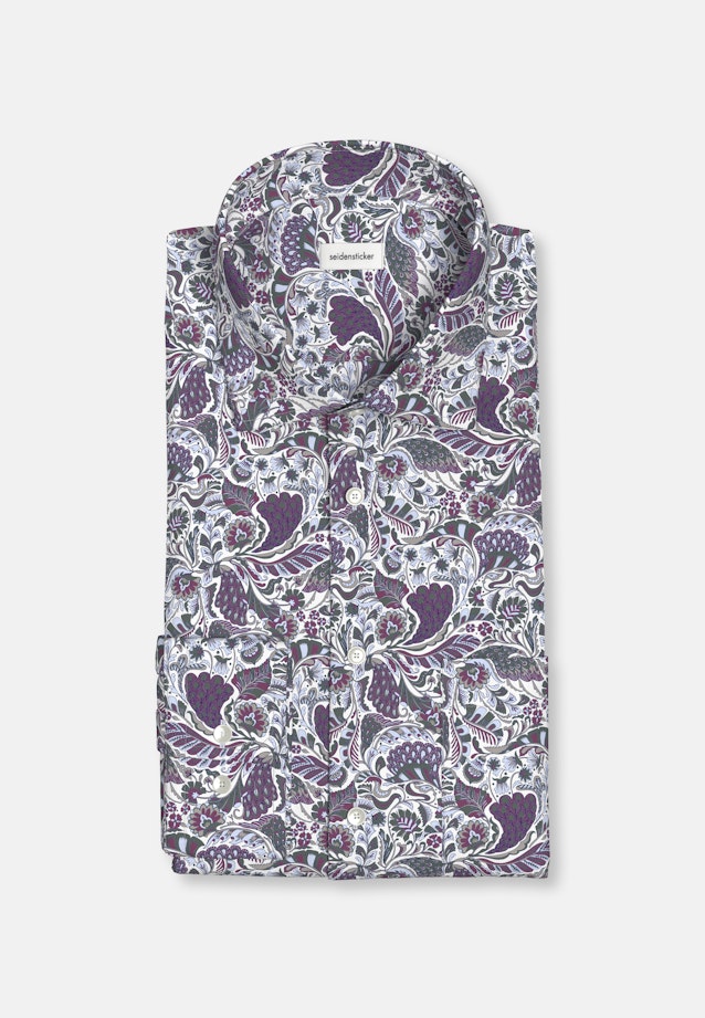 Regular Business Hemd Druck in Grün |  Seidensticker Onlineshop