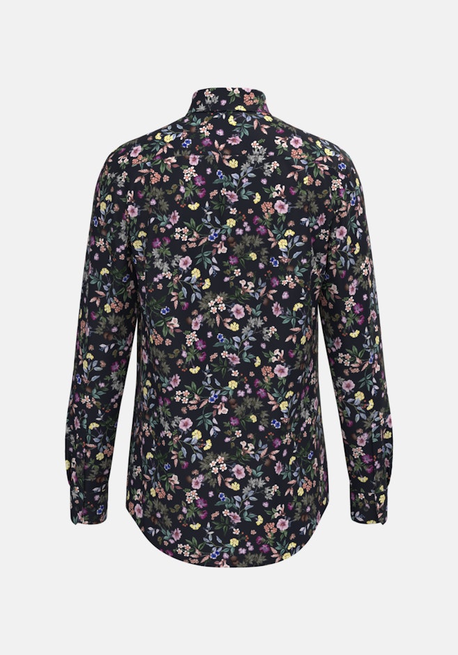 Regular Business Hemd Floral in Grau | Seidensticker Onlineshop
