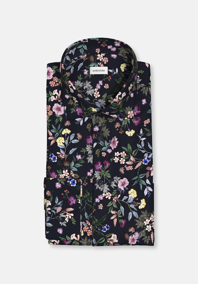 Regular Chemise d'affaires Floral dans Gris | Boutique en ligne Seidensticker
