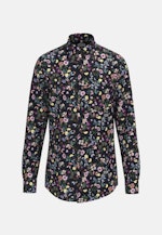 Regular Business Hemd Floral in Grau |  Seidensticker Onlineshop
