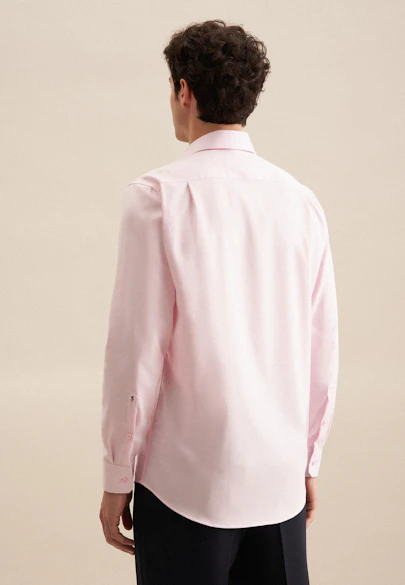 Regular Business shirt Uni in Pink |  Seidensticker Onlineshop