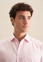 Regular Business Hemd Uni in Rosa/Pink |  Seidensticker Onlineshop