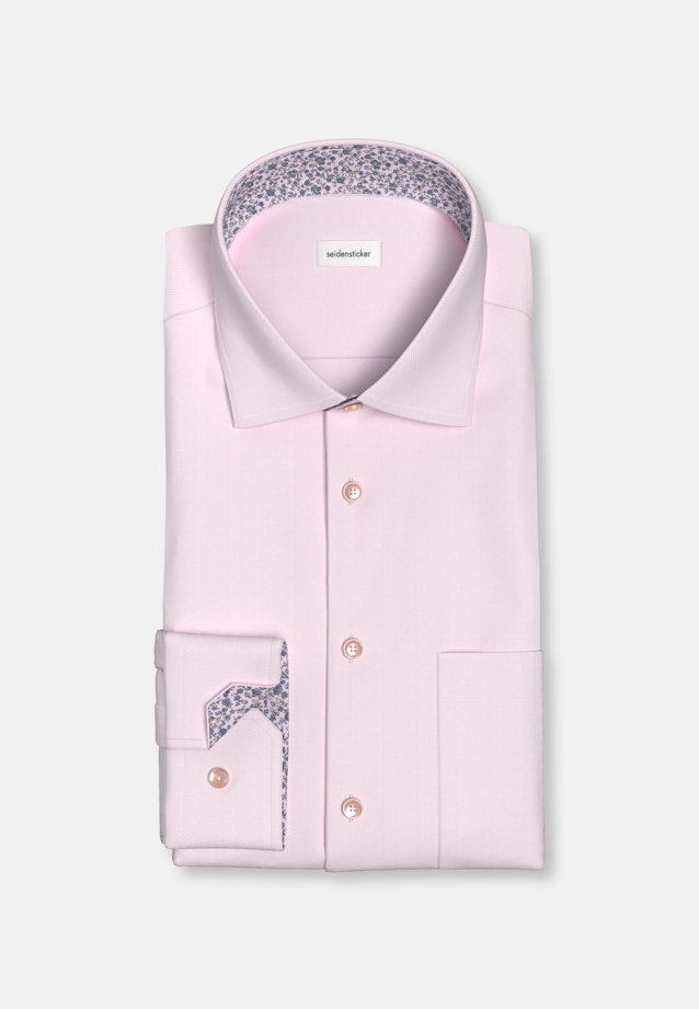 Regular Chemise d'affaires Uni in Rose Fuchsia |  Seidensticker Onlineshop