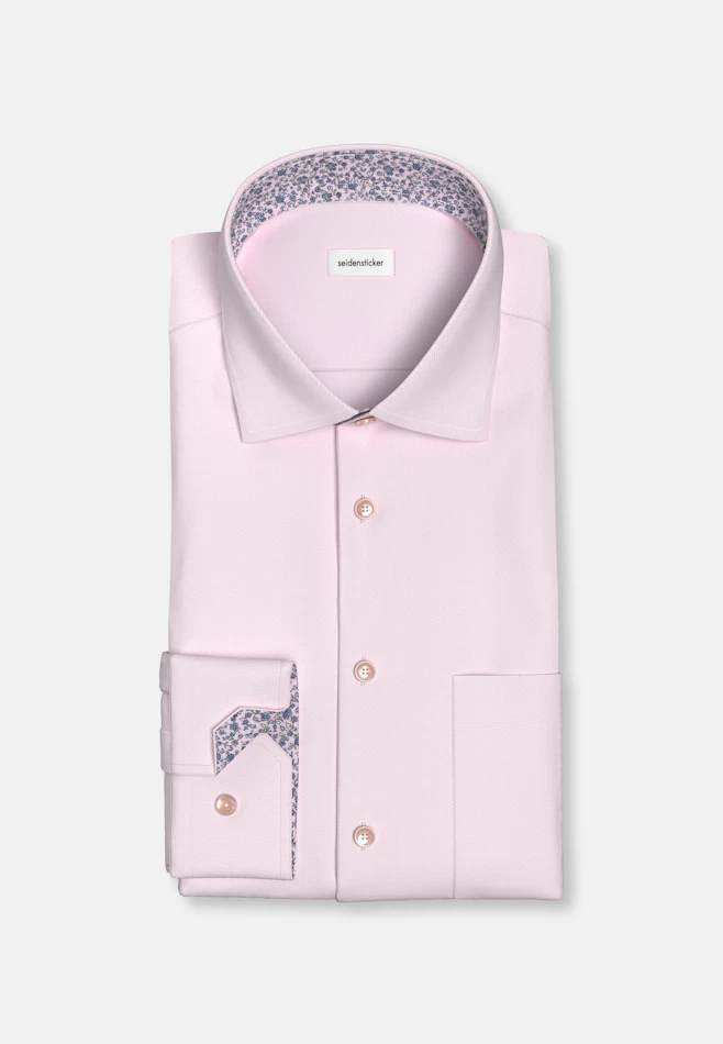 Regular Business shirt Uni in Pink | Seidensticker online shop