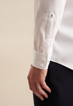 Regular Business Hemd Uni in Weiß |  Seidensticker Onlineshop