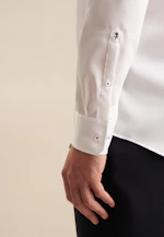 Regular Business Hemd Uni in Weiß |  Seidensticker Onlineshop
