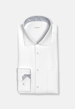 Regular Chemise d'affaires Uni in Blanc |  Seidensticker Onlineshop