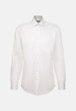 Regular Chemise d'affaires Uni in Blanc |  Seidensticker Onlineshop