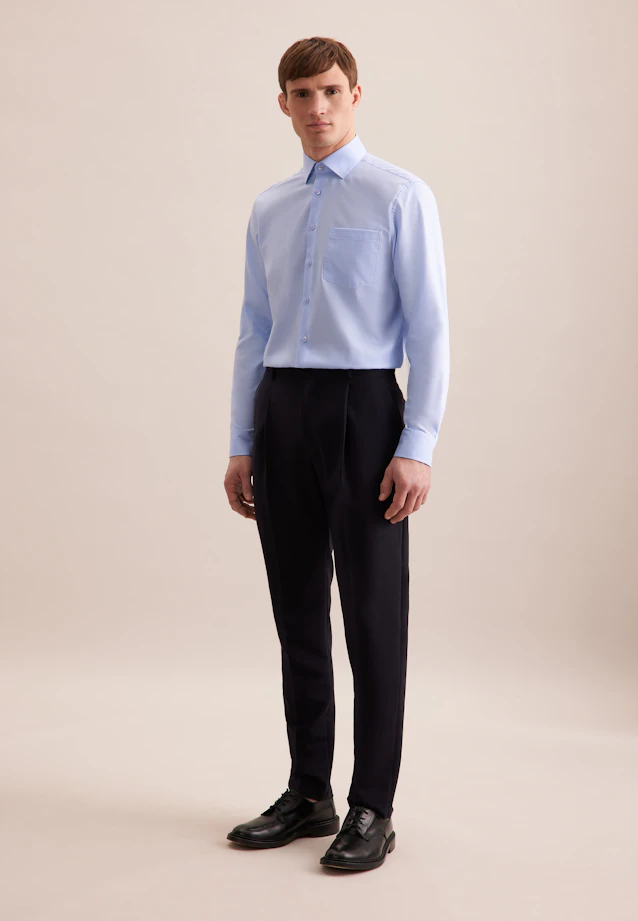 Regular Business Hemd Uni in Hellblau |  Seidensticker Onlineshop