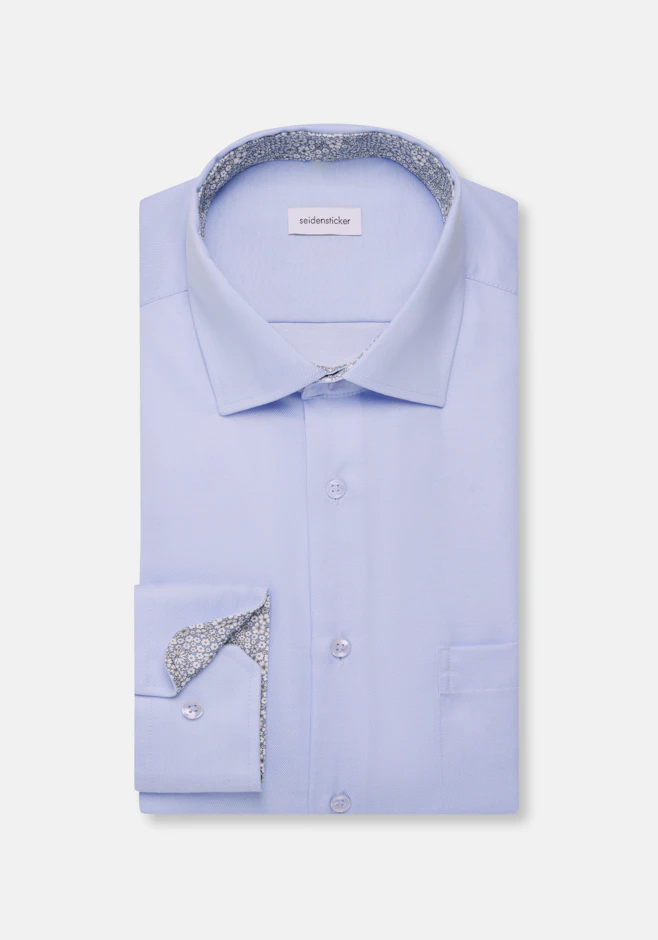 Regular Business shirt Uni in Light Blue | Seidensticker online shop