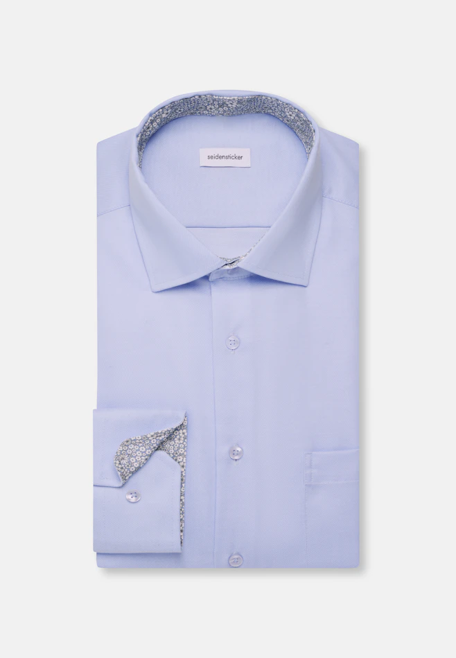 Regular Business shirt Uni in Light Blue | Seidensticker online shop