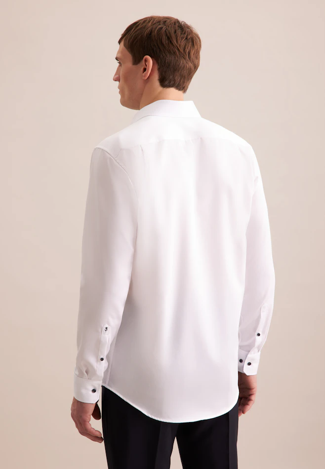Regular Business shirt Uni in White | Seidensticker online shop
