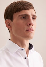 Regular Business shirt Uni in White |  Seidensticker Onlineshop