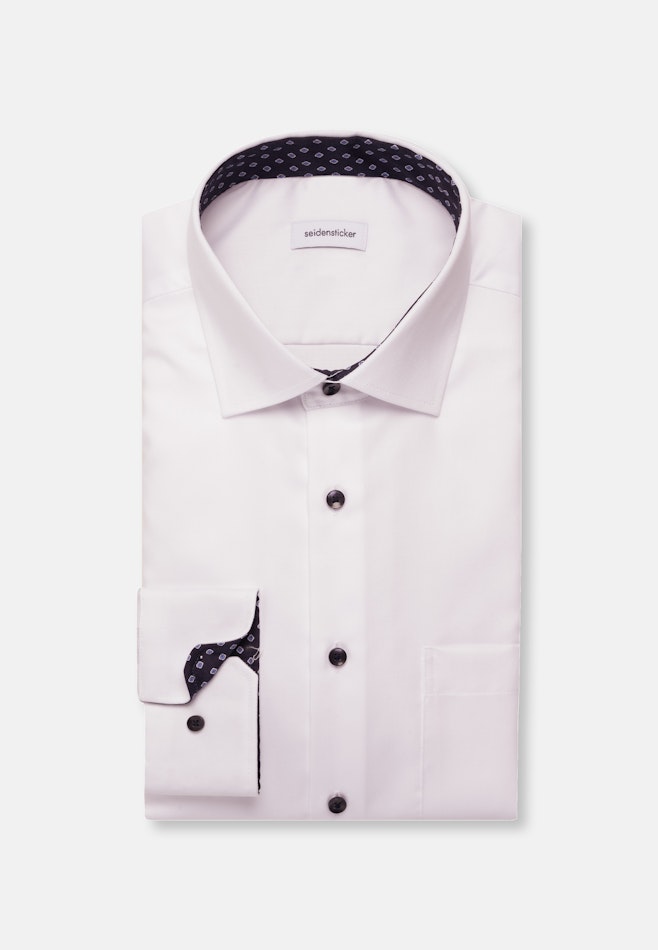 Regular Business Hemd Uni in Weiß | Seidensticker Onlineshop