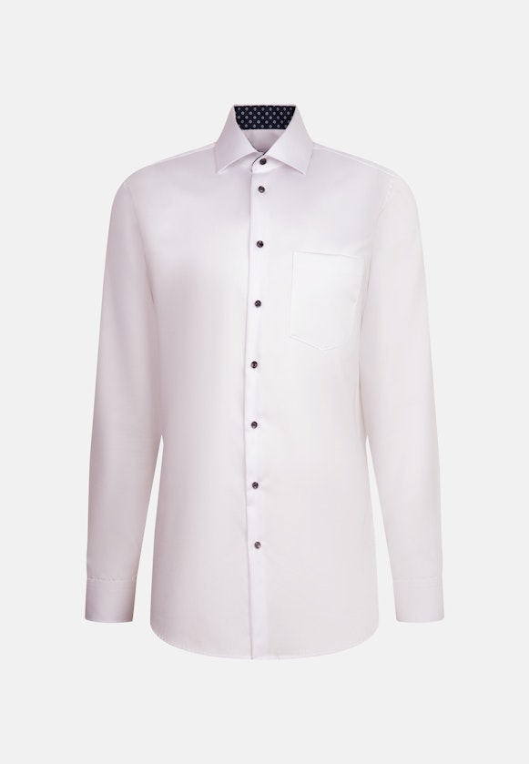 Regular Business shirt Uni in White |  Seidensticker Onlineshop