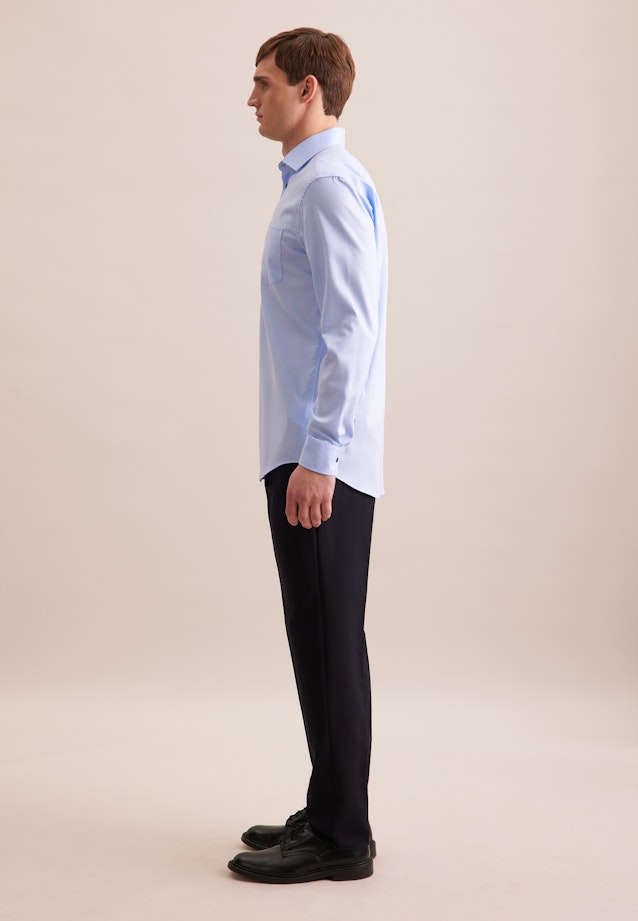 Regular Business shirt Uni in Light Blue |  Seidensticker Onlineshop