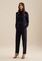 Hemdbluse Uni in Navy |  Seidensticker Onlineshop