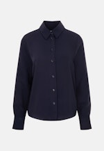 Hemdbluse Uni in Navy |  Seidensticker Onlineshop