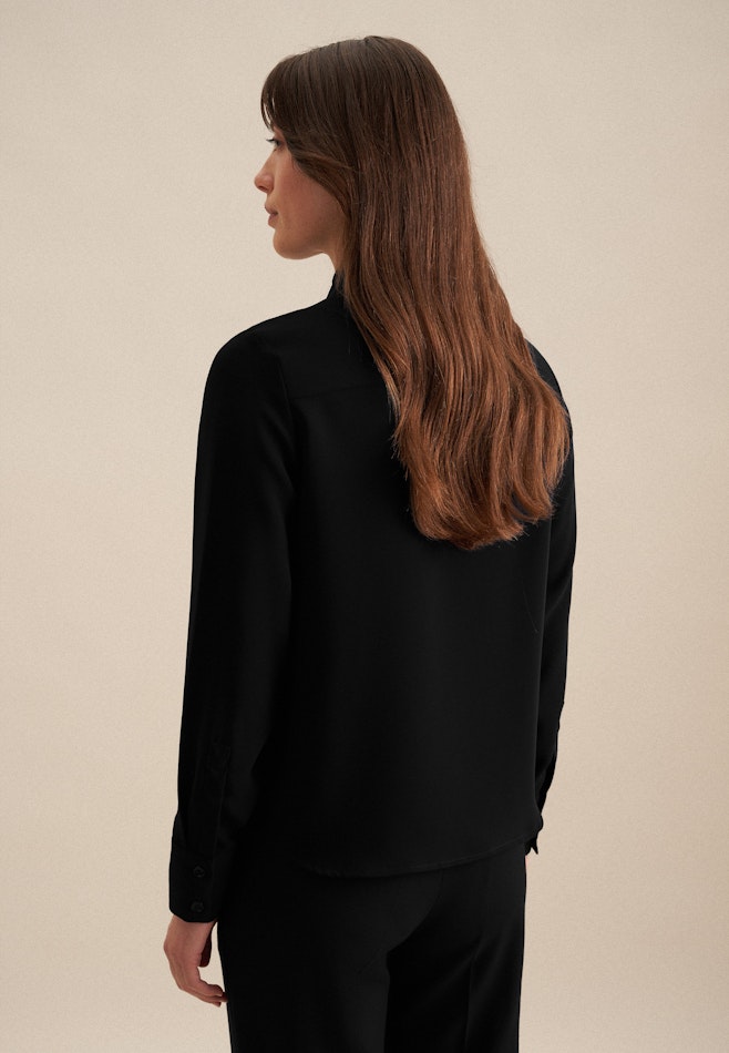 Shirt blouse Uni in Black | Seidensticker online shop