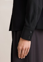 Hemdbluse aus fließender ware in Black |  Seidensticker Onlineshop