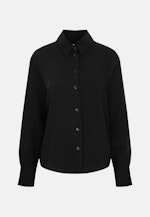 Hemdbluse Uni in Black |  Seidensticker Onlineshop