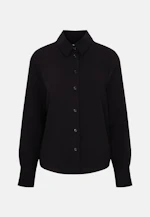 Hemdbluse aus fließender ware in Black |  Seidensticker Onlineshop