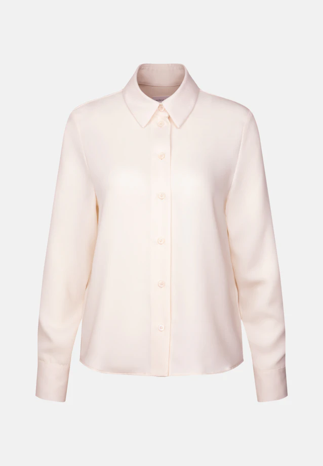 Hemdbluse aus fließender ware in Off-White |  Seidensticker Onlineshop