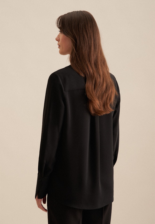 Collar Tunic in Black | Seidensticker online shop