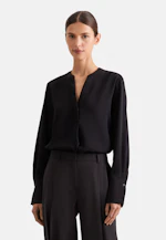 Tunic in Fluid Fabric in Black |  Seidensticker Onlineshop