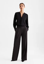 Tunic in Fluid Fabric in Black |  Seidensticker Onlineshop