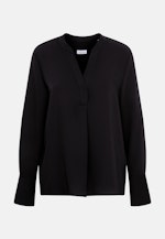 Tunika aus fließender Ware in Schwarz |  Seidensticker Onlineshop