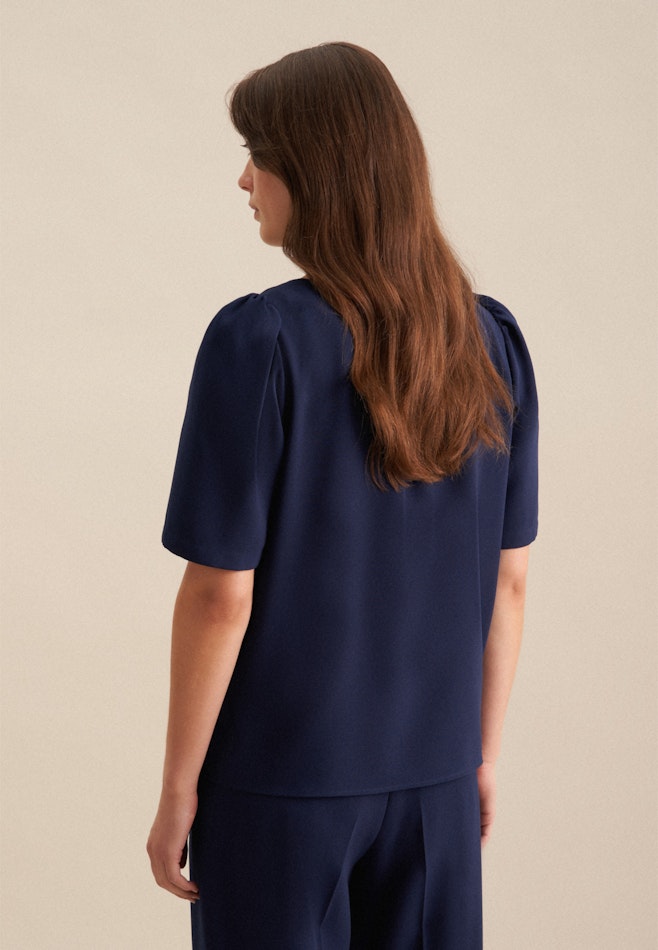 Submarine Shirt Blouse in Dark Blue | Seidensticker online shop