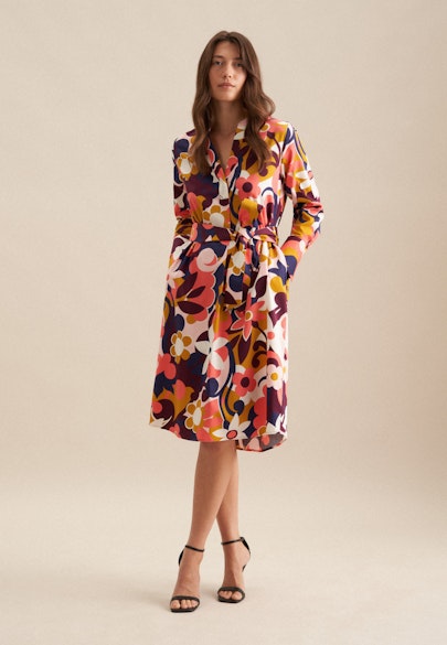 Robe Floral in Rose Fuchsia |  Seidensticker Onlineshop