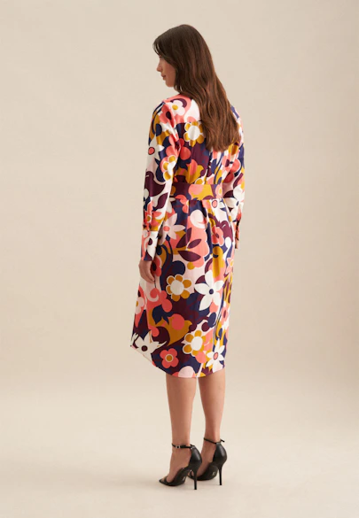 Robe Floral in Rose Fuchsia |  Seidensticker Onlineshop