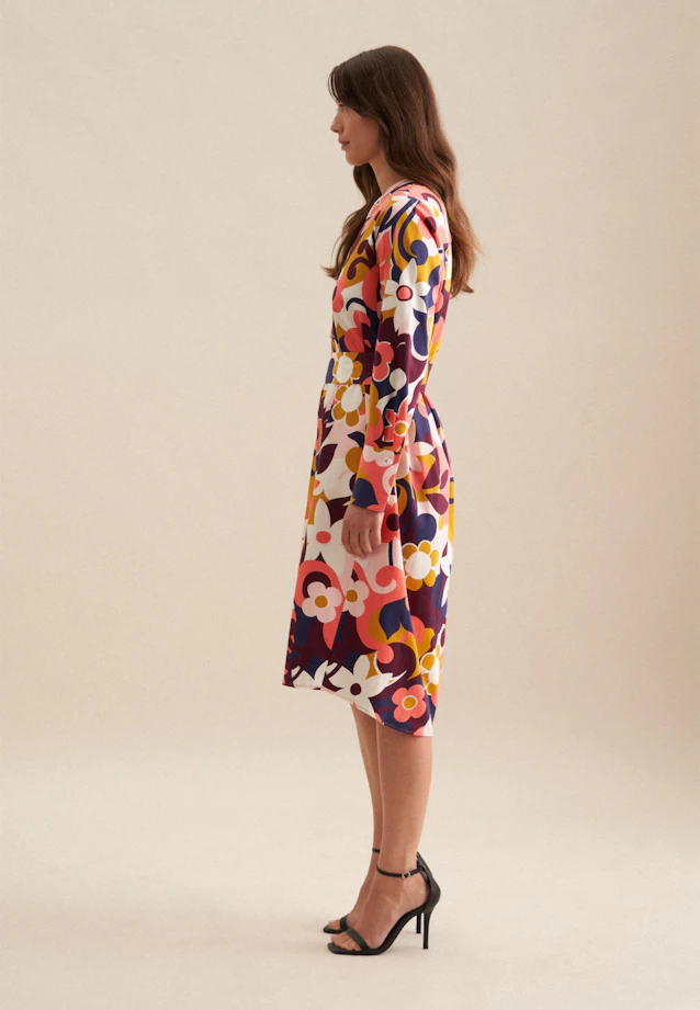Robe Floral in Rose Fuchsia |  Seidensticker Onlineshop