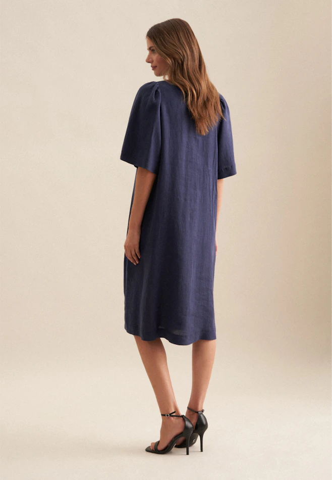 Robe Uni dans Bleu Foncé | Boutique en ligne Seidensticker