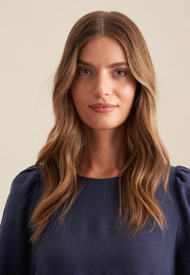 Robe Uni in Bleu Foncé |  Seidensticker Onlineshop