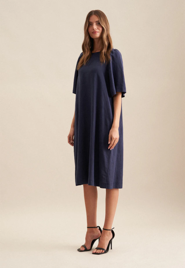 Robe Uni in Bleu Foncé |  Seidensticker Onlineshop