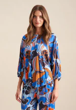 Tunique Floral in Bleu Moyen |  Seidensticker Onlineshop