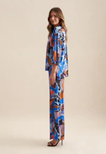 Tunique Floral in Bleu Moyen |  Seidensticker Onlineshop
