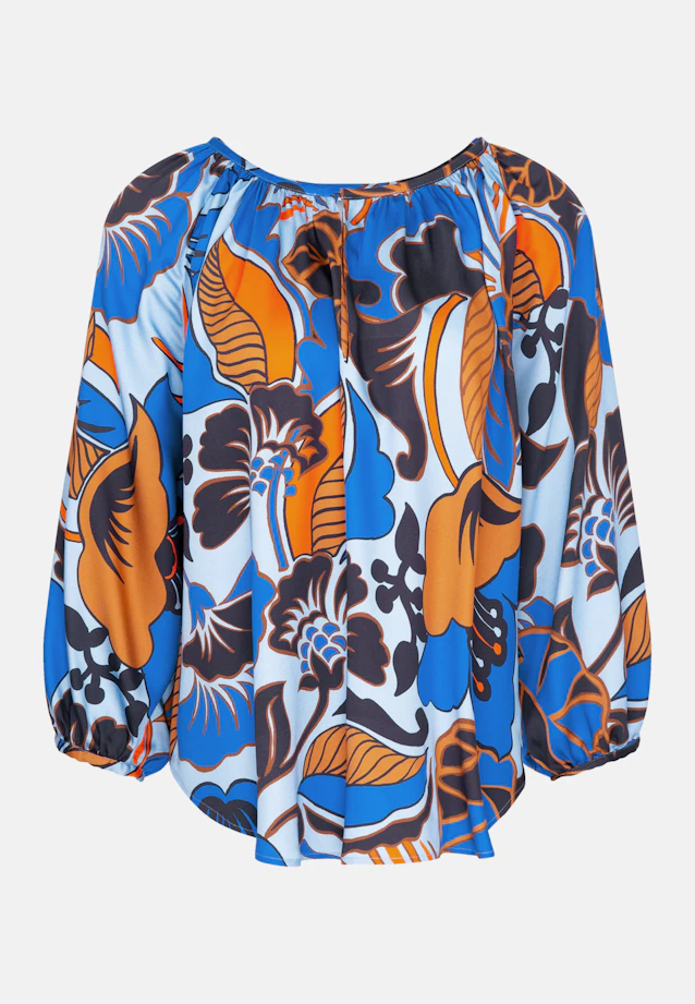 Tunique Floral in Bleu Moyen |  Seidensticker Onlineshop