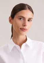 Halbarmbluse in A- Linie in Weiß |  Seidensticker Onlineshop