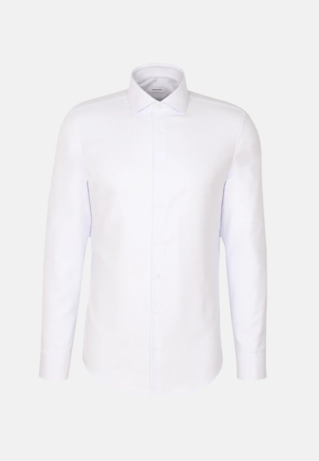 Slim Chemise d'affaires carreaux in Bleu Clair |  Seidensticker Onlineshop