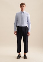 Slim Business shirt Print in Light Blue |  Seidensticker Onlineshop