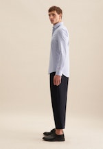 Slim Business shirt Print in Light Blue |  Seidensticker Onlineshop