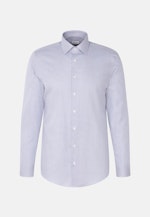 Slim Business Hemd Druck in Hellblau |  Seidensticker Onlineshop