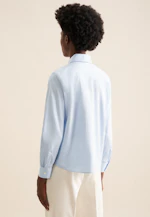 Chemisier chemise rayures in Bleu Moyen |  Seidensticker Onlineshop